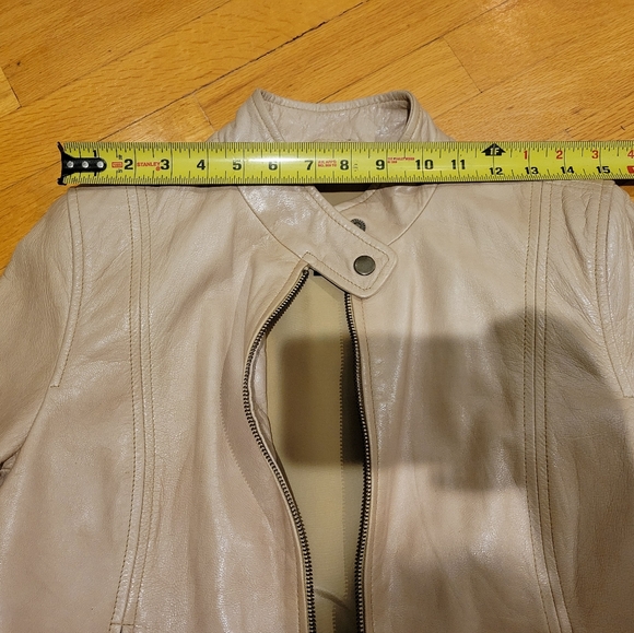 Genuine leather moto jacket - Picture 7 of 9